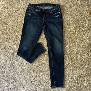 skinny dark wash Silver jeans